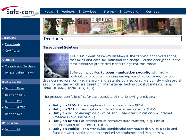 Communication 69 - Encryption solution for high telecom security