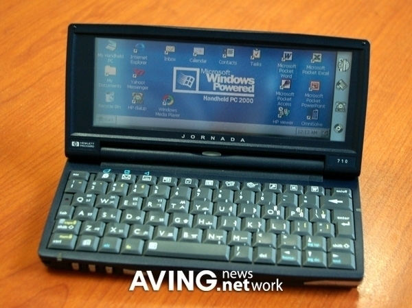 HP handheld pc 'JORNADA 710' launched in 2001 < Tech & Bio