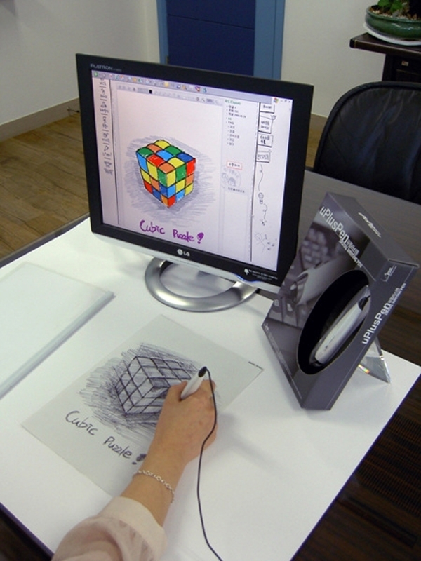 Electronic pen capable of digitizing handwritings automatically