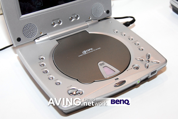 GPX to present its 7-inch portable DVD player 'PDL705