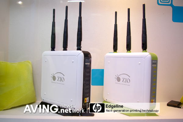 [CeBIT2007 Korean Power] 802.11n wireless router ‘ZIO VX10’