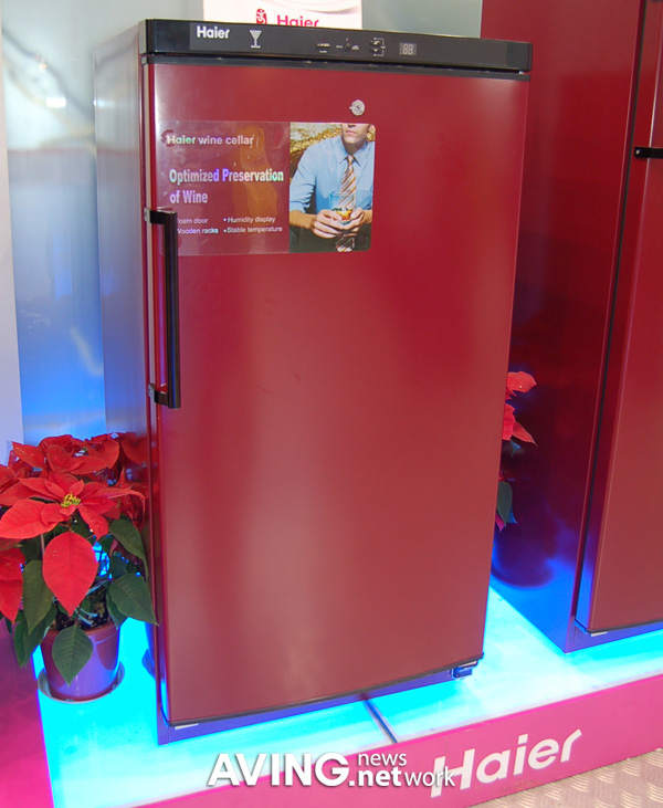 Haier to present its 120bottle capacity wine cellar