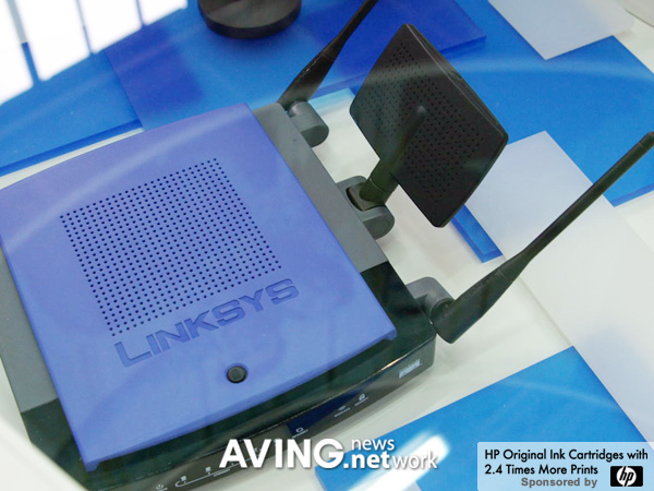 [Flagship model] LINKSYS to present its 802.11n gateway