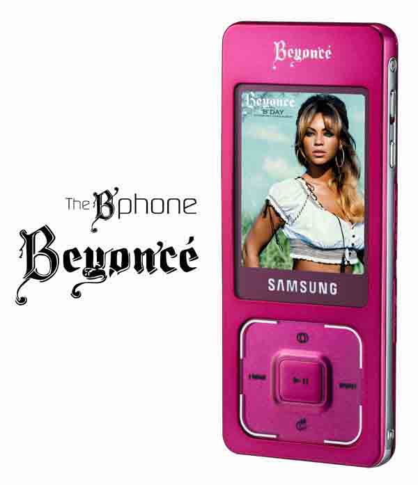 Samsung to unveil its Upstage Beyonce Special Edition 'B' Phone'