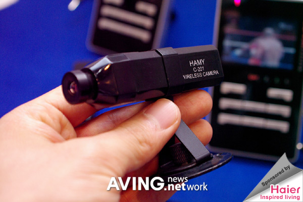 A portable SD type DVR supporting up to 4 cameras