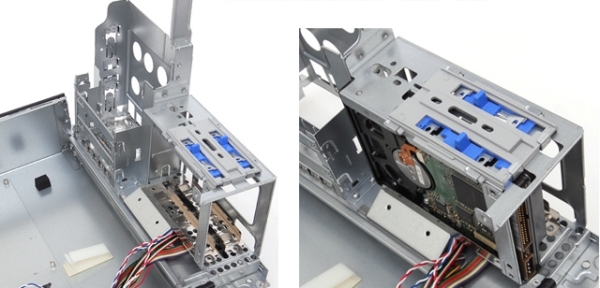 3R System' stylish LP case featuring one-touch assembling operation