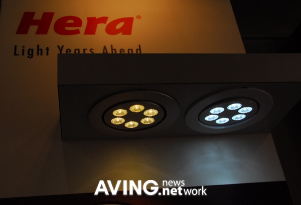 Hera Led Panel Hera to showcase a variety of LED products