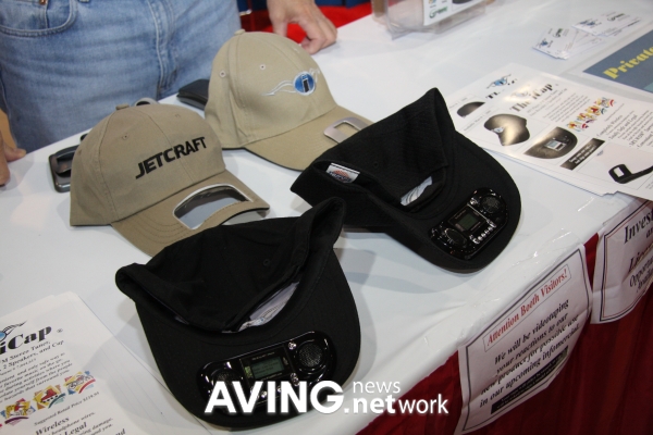 A multi-function cap 'iCap' equipped with a mp3 player and a built-in ...