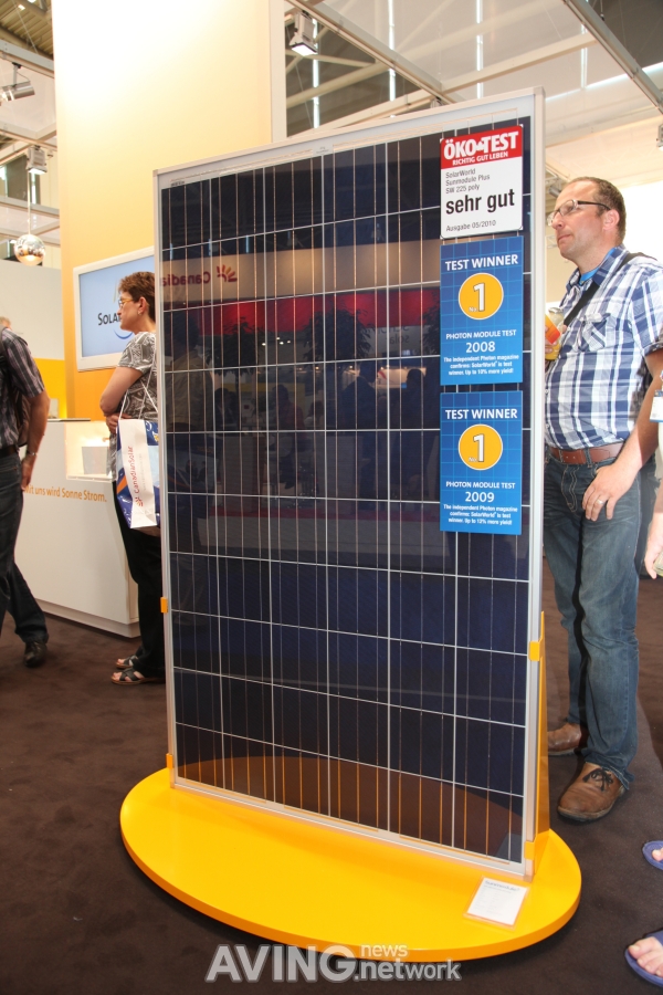 [Intersolar 2010] SolarWorld to showcase its Sunmodule Plus