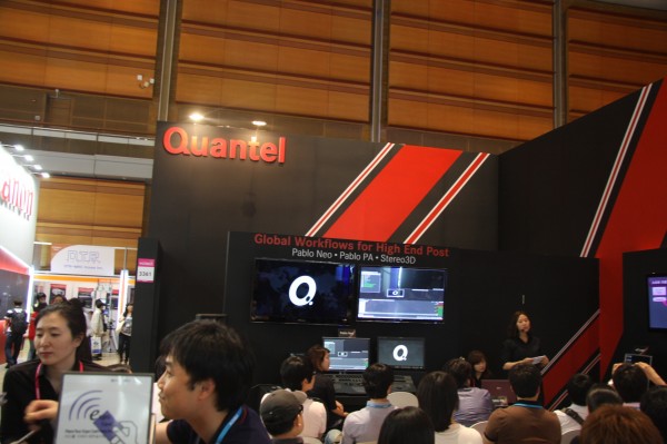 [KOBA 2011] Crowded Quantel Booth