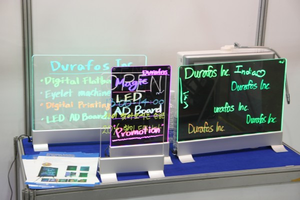 [KOSIGN 2011] Durafos to exhibit High quality inks and LED light boxes