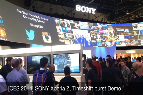 [CES 2014 Video] SONY to unveil 'XPERIA Z1'
