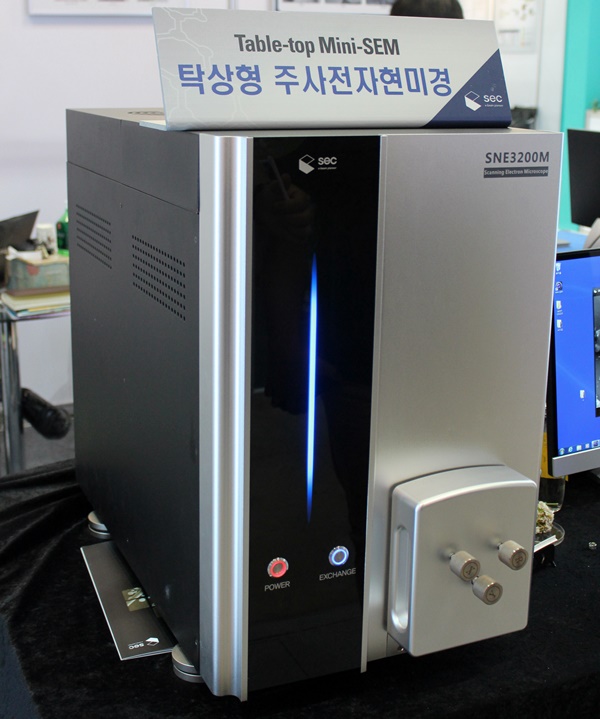 [BIO & MEDICAL KOREA] SEC Shows Off Tabletop Mini Scanning Electron