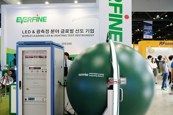 [LED EXPO 2015] EVERFINE's LED Light Measurement Analysis Equipment
