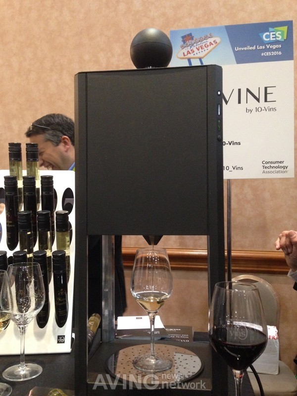 [CES 2016 Unveiled] 10-vins Introduced a Wine Extractor, 'D-Vine'