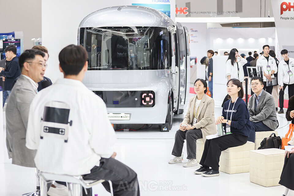 A view of the Global Media Talk Concert held at the 2023 Daegu International Future Auto & Mobility Expo (DIFA) on Friday, October 20. | Photo by Aving News
