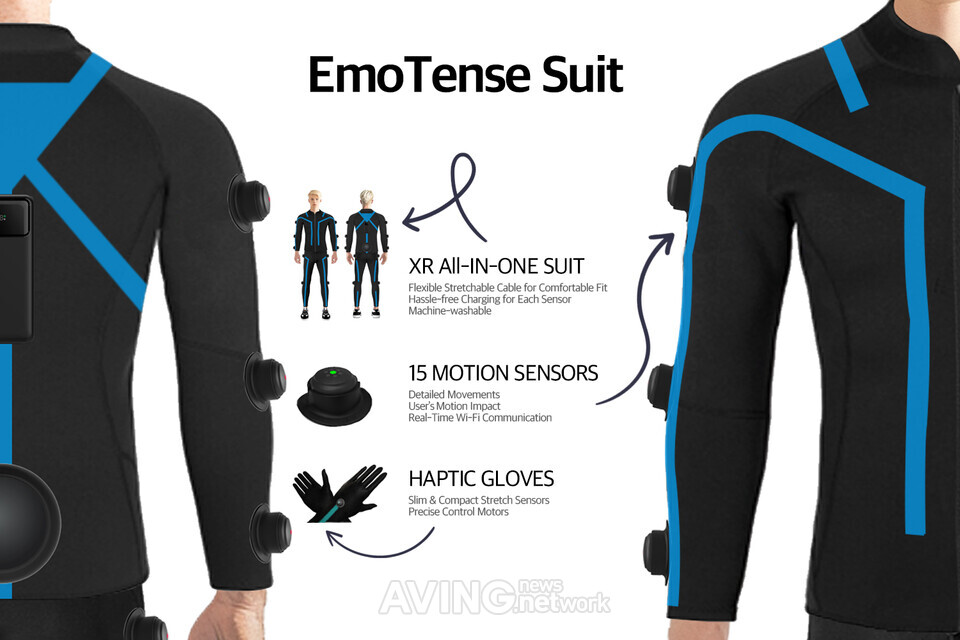 Photo inspiration: Fresh Look at Ipop To Feature Emotense Xr Suit And AI Haptic Engine