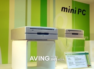 AOpen Ultra mini pc 'MP945-VX' equipped with AOpen MoDT and Intel Viiv