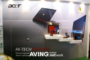 Acer new Ferrari dual-core notebook ‘Ferrari 5000’
