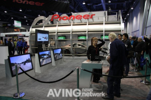 CES 2011, Pioneer Booth, Interior Design, LVCC North Hall, Jan 9